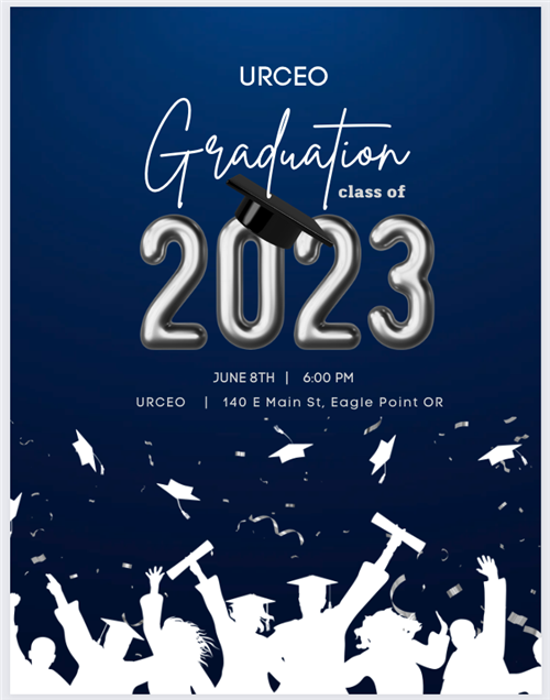 URCEO Graduation June 8th at 6PM